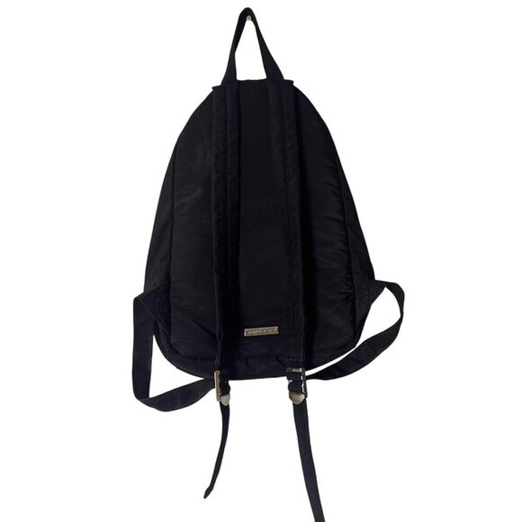 Madden Girl Black Nylon Backpack With Zippered Compartments & Adjustable Straps main image 4